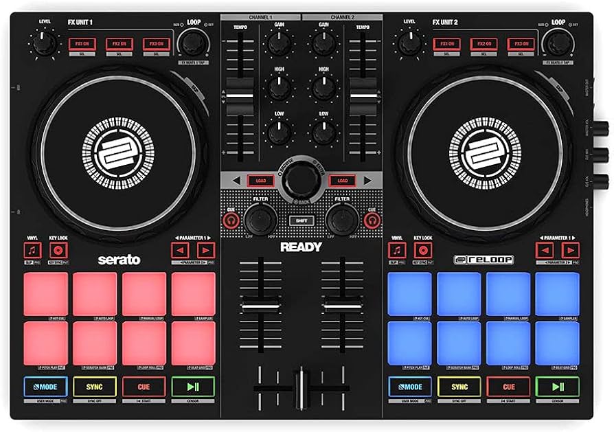 Amazon | Reloop READY serato DJ Lite付属 持ち運びに便利！ リループ