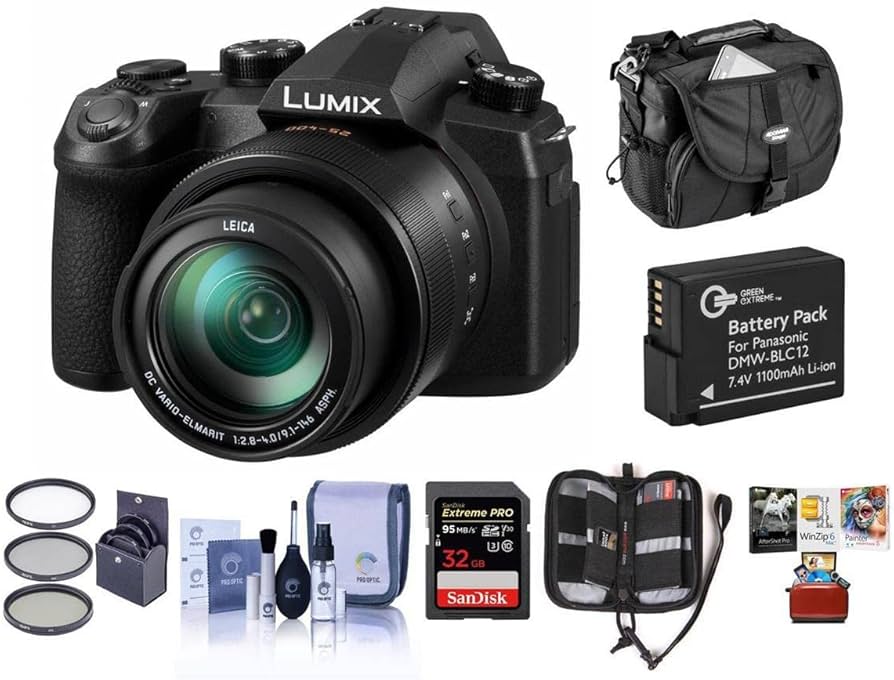 Amazon.com: Panasonic Lumix FZ1000 II 20.1MP Digital Camera, 25