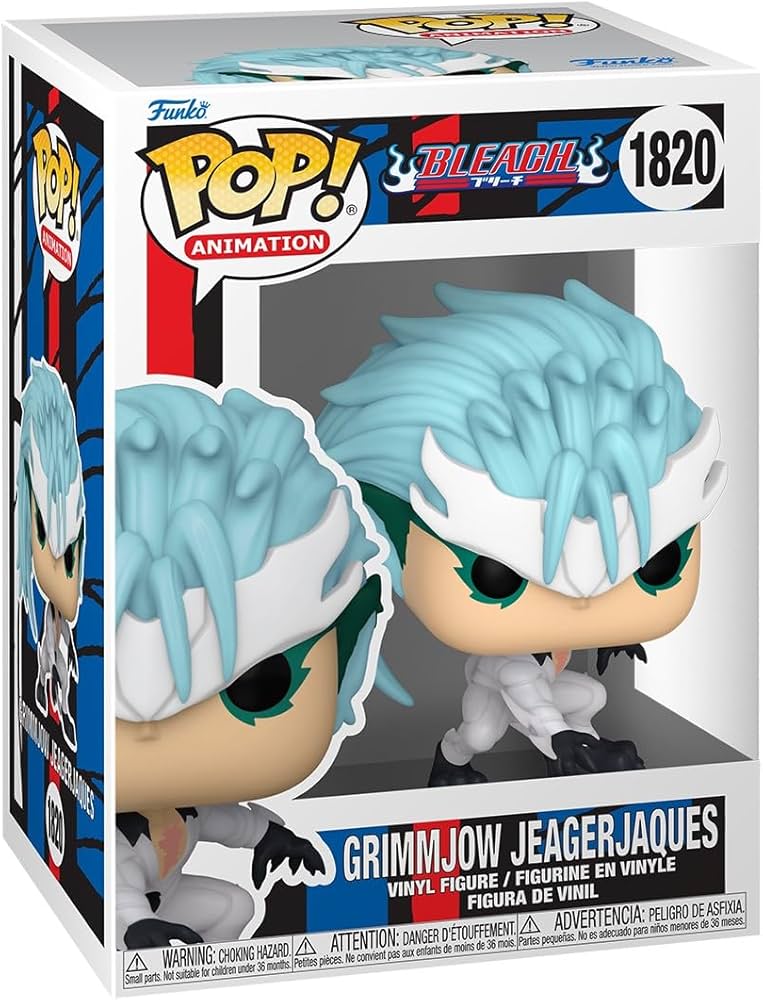Amazon.com: Funko Pop Animation: Bleach - Grimmjow Jaegerjaquez