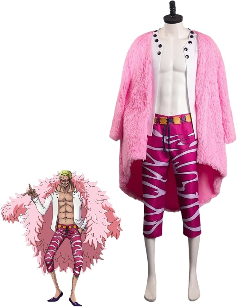 Amazon.co.jp: [Essri] ドンキホーテ ドフラミンゴ コスプレ衣装 ONE