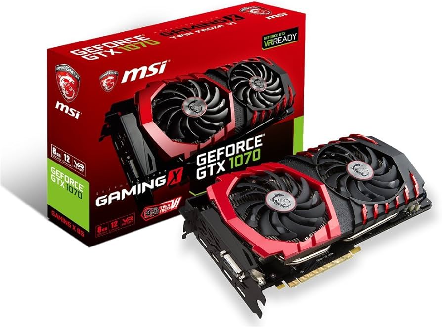 Amazon.com: msi Gaming GeForce GTX 1070 8GB GDDR5 SLI DirectX 12