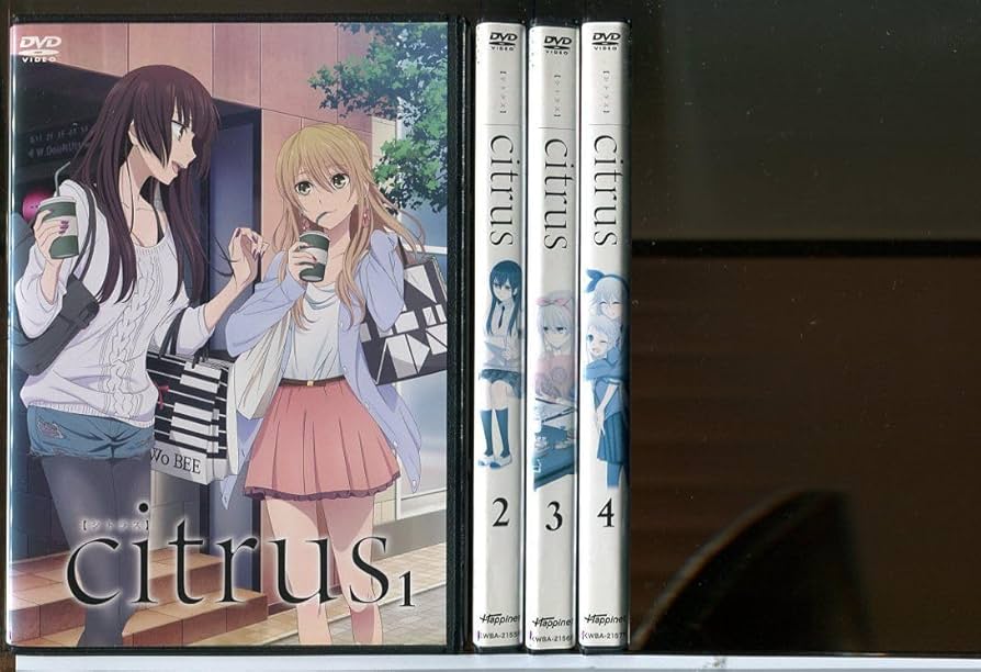 Amazon.co.jp: CITRUS シトラス 全4巻セット/DVD レンタル落ち/竹達
