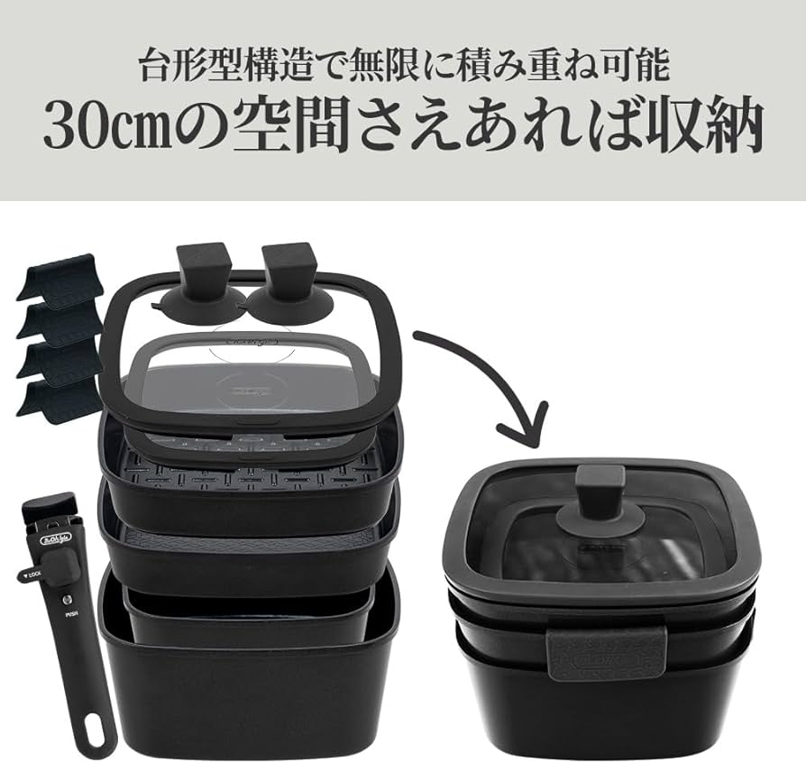 Amazon.co.jp: boohgle ボオグル フライパン・鍋 セット IH&ガス火対応