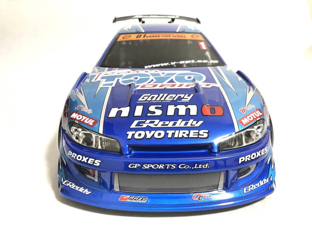 Amazon.co.jp: S15シルビア 塗装済 1/10 ラジコンボディ ラジドリ YD2