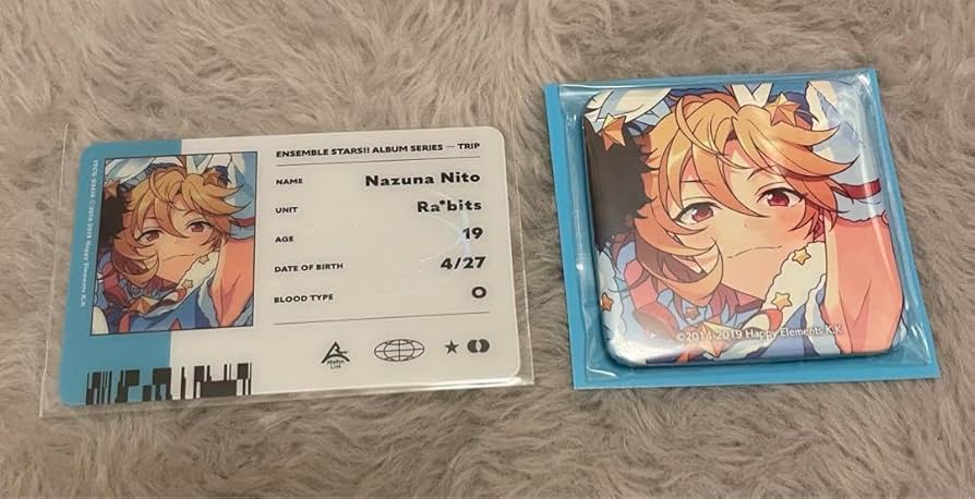 仁兎なずな缶バッジtrip