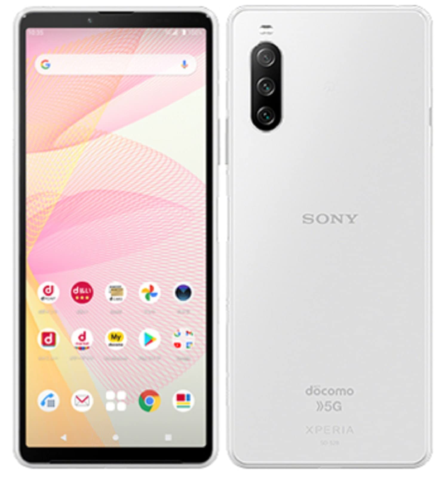 Amazon | SONY Xperia 10 Ⅲ SO-52B docomo ホワイト SIMフリー | エヌ