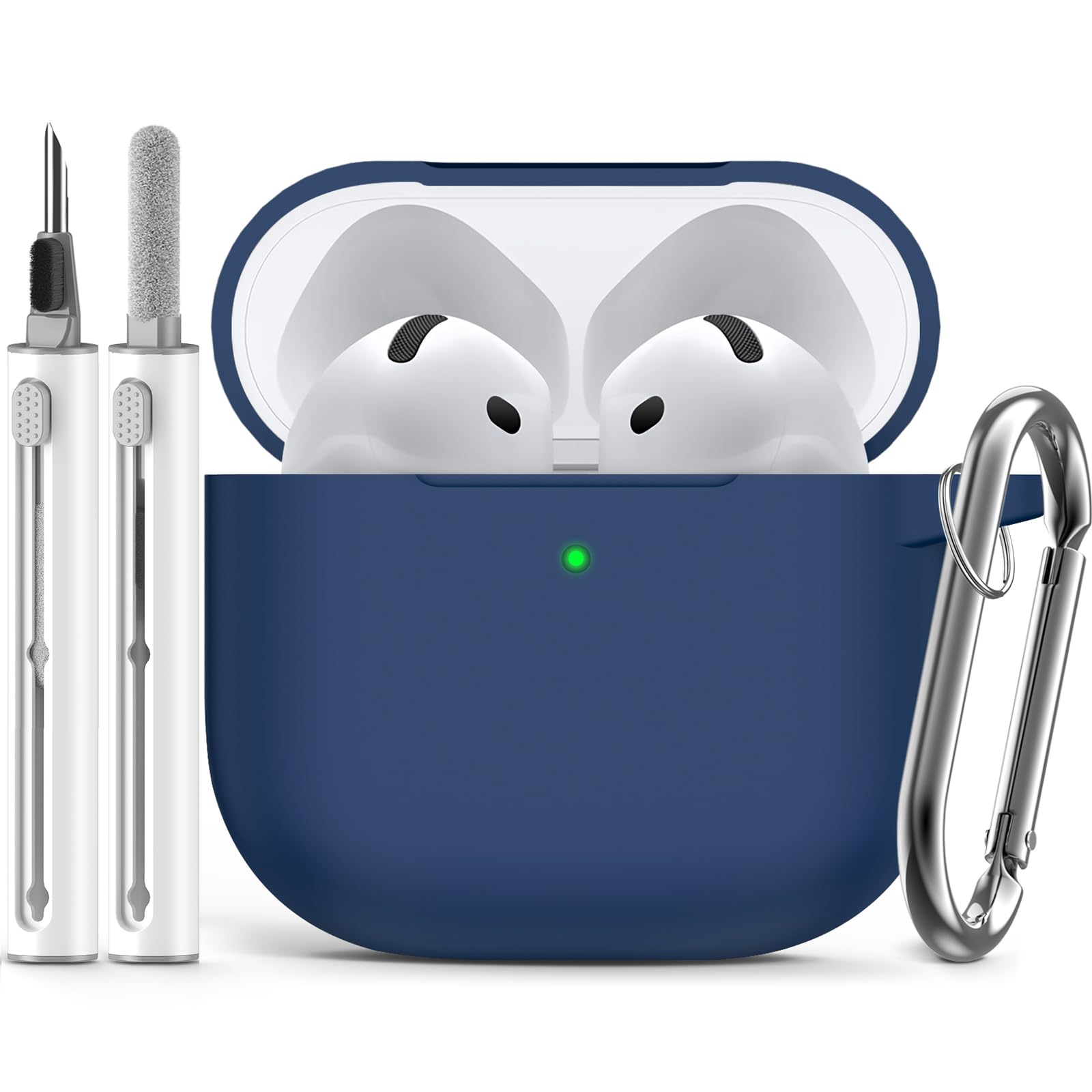 Amazon.com: Ljusmicker for AirPods 4 Case 2024 with Cleaner Kit
