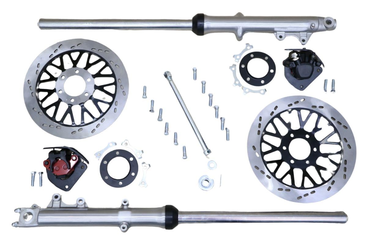 Amazon | 【利益還元】GS400 フロントダブルセット シルバー