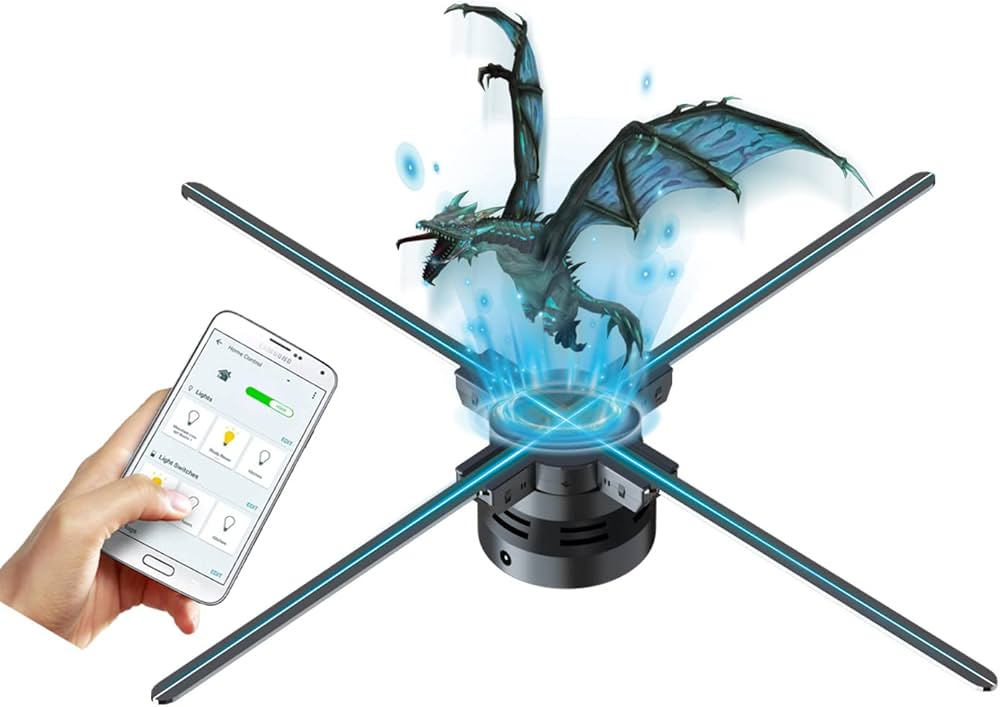Amazon.co.jp: 3Dホログラムファン 27.5インチ 3Dホログラムファン