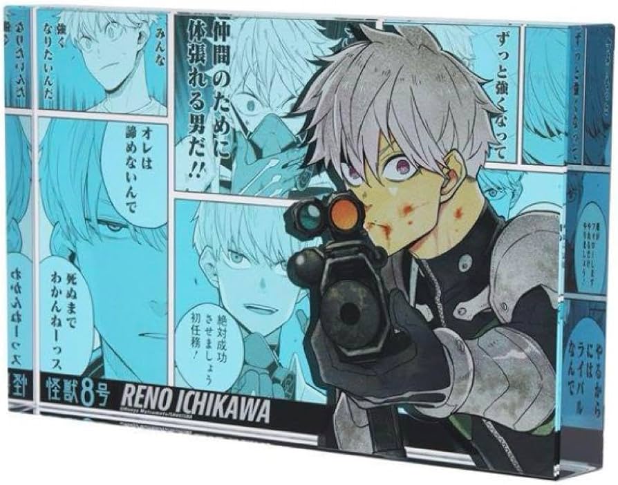 Amazon.co.jp: 市川レノ アクリルブロック バースデイ バースデー 怪獣