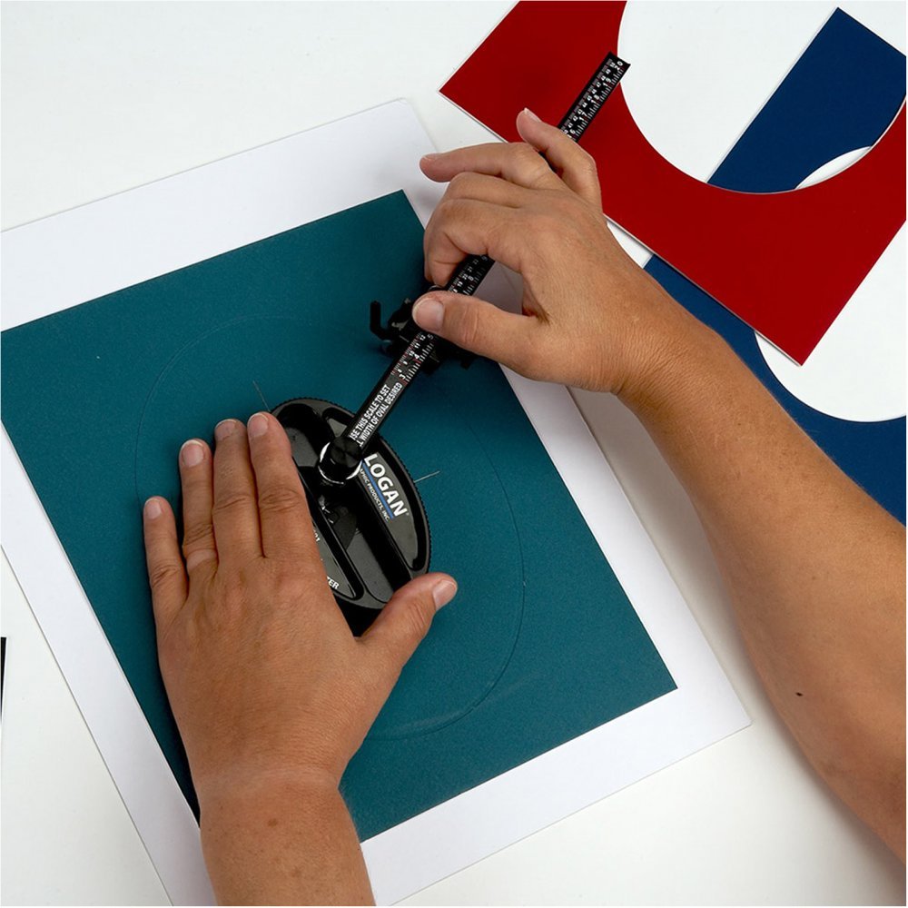 Amazon.com: Logan Graphic Products Oval & Circle Mat Cutter Oval
