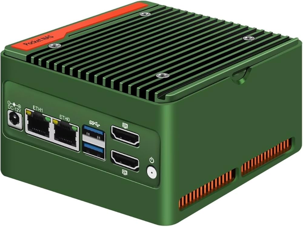 Amazon.co.jp: AIOPCWA 第12世代インテル Core i3 N305 ミニPC NAS、2