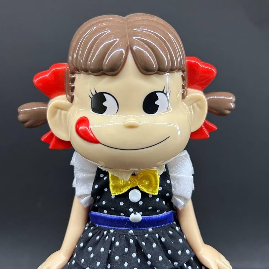 Amazon | 不二家 レモンスカッシュ 40周年記念 レア ペコちゃん人形