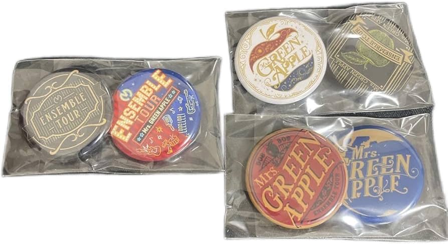 Amazon.co.jp: Mrs. GREEN APPLE ENSEMBLE TOUR 缶バッジ ミセス