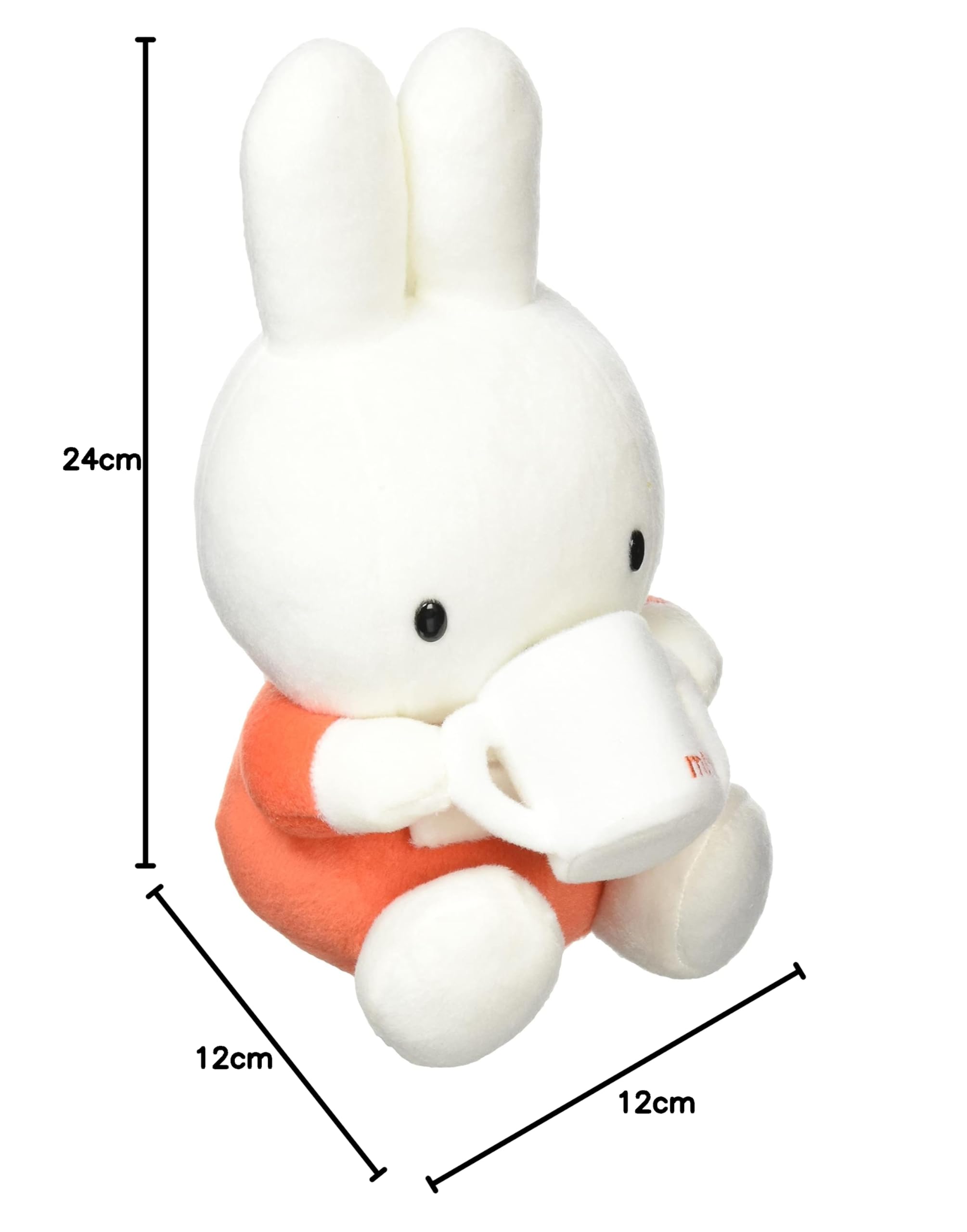 Amazon.co.jp: セキグチ ミッフィー ミルクのみミッフィー ぬいぐるみ