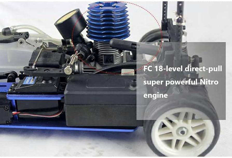 Amazon.co.jp: WANZRXX 1/10 ニトロRCカー 2速ガソリンエンジン RC