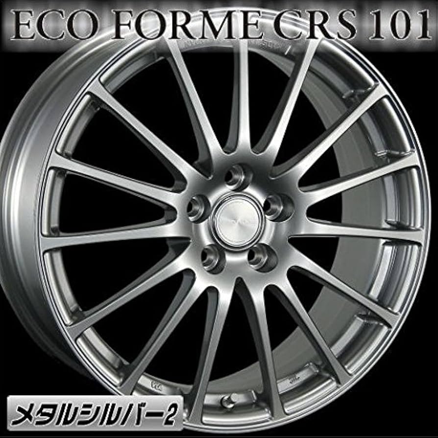 Amazon | ブリヂストン ECO FORME CRS101 16 x 6.5 53 4H 100 メタル