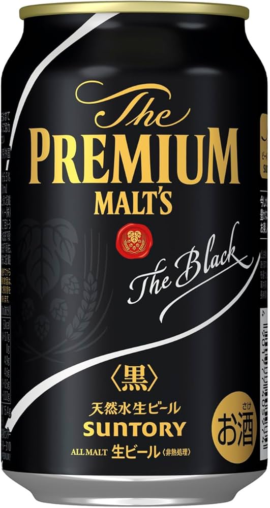 Amazon.co.jp: サントリー ザ・プレミアム・モルツ 黒 350ml 24本