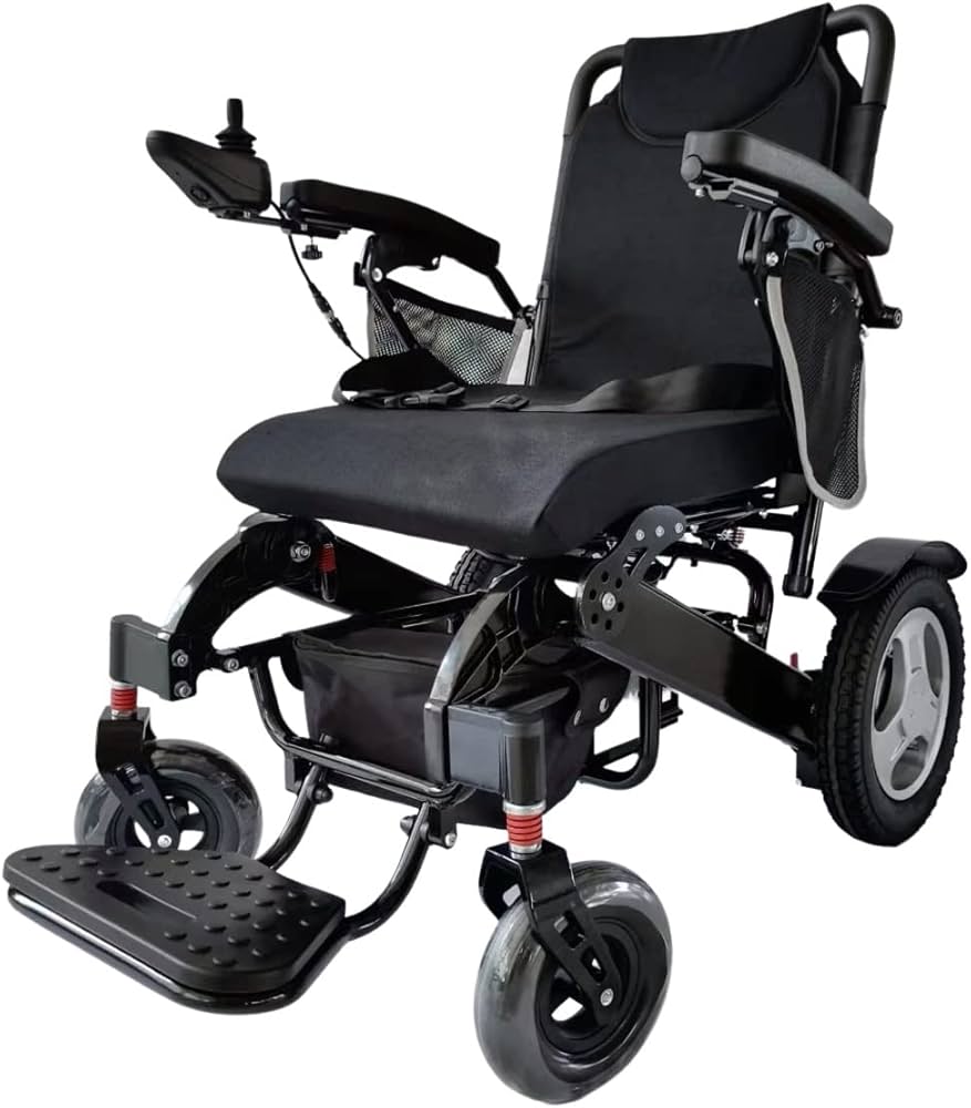 黒の折り畳み電動車椅子 取説付き 動作確認済みG-wheel EW-1 ○G