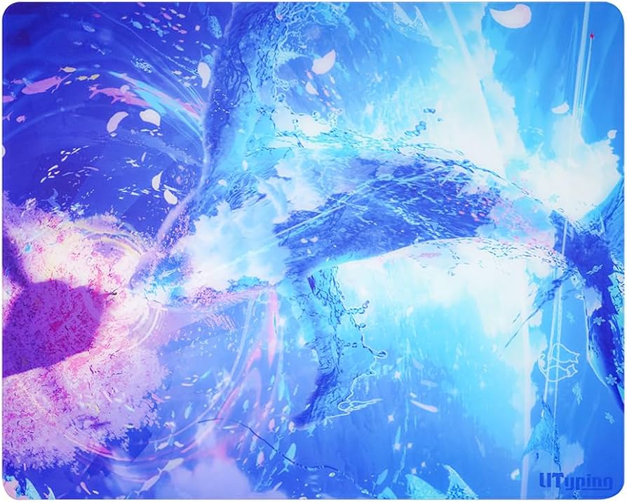 Amazon.co.jp: Mechkeys Utyping ゲーミングマウスパッド ガラスマウス