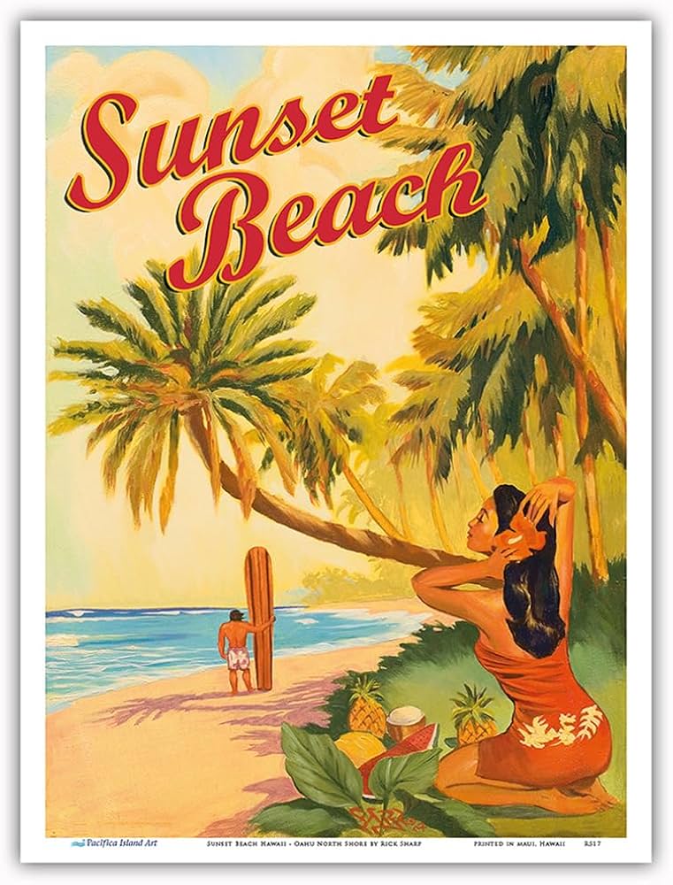 Amazon.co.jp: サンセットビーチハワイ-オアフ島ノースショア