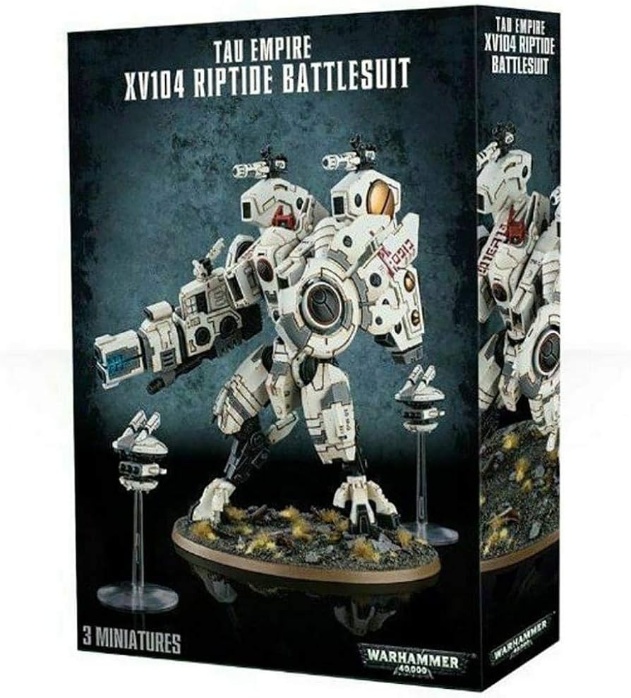 Amazon.com: Tau Empire XV104 Riptide Battlesuit Warhammer 40,000