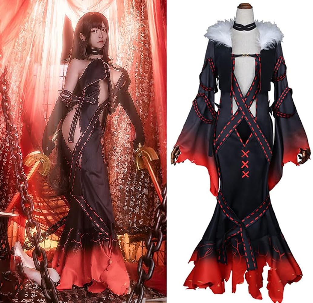 Amazon.co.jp: 超原版# ☆ FGO 虞美人 第二段階 アサシン コスプレ