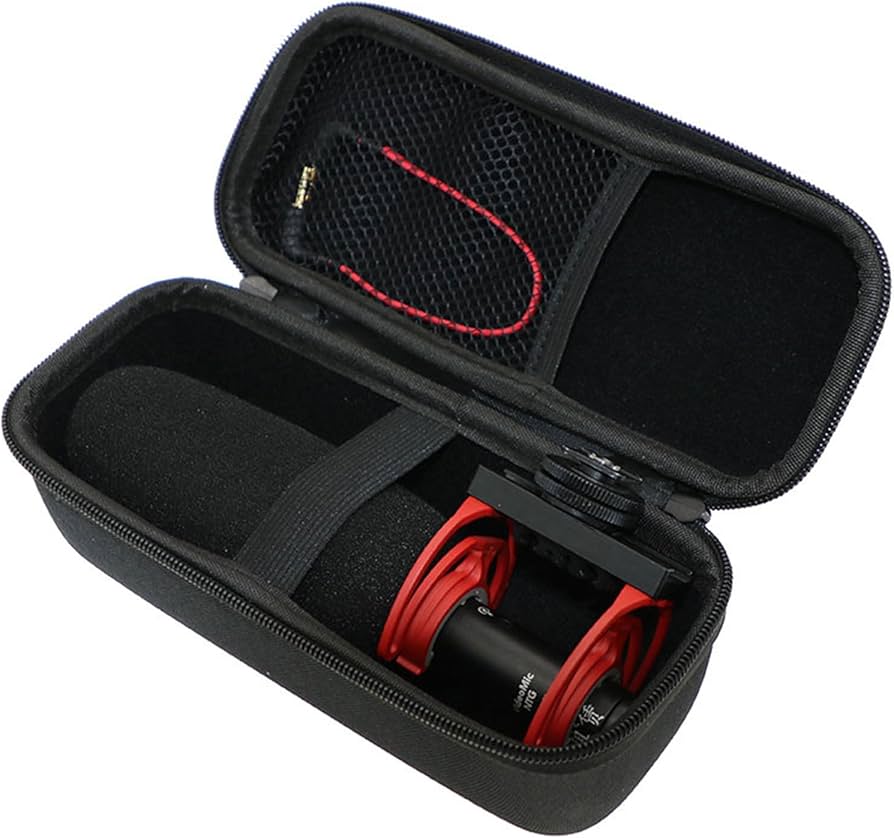 Amazon.co.jp: マイク収納ケースマイクハードトラベルケース保護袋