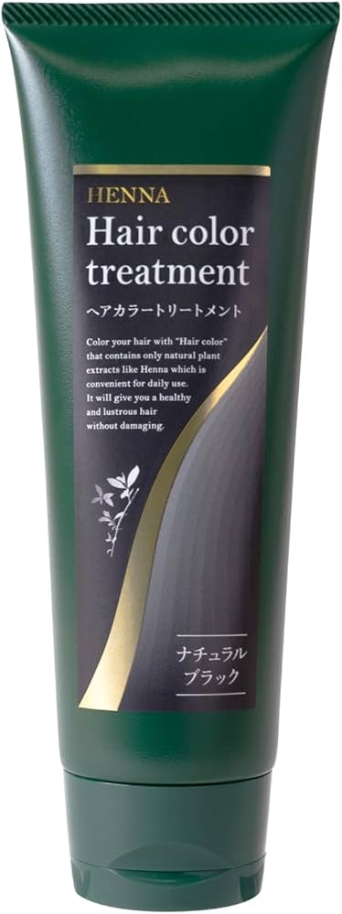 Amazon | 生活の木 ヘアカラートリートメント ナチュラルブラック 200g