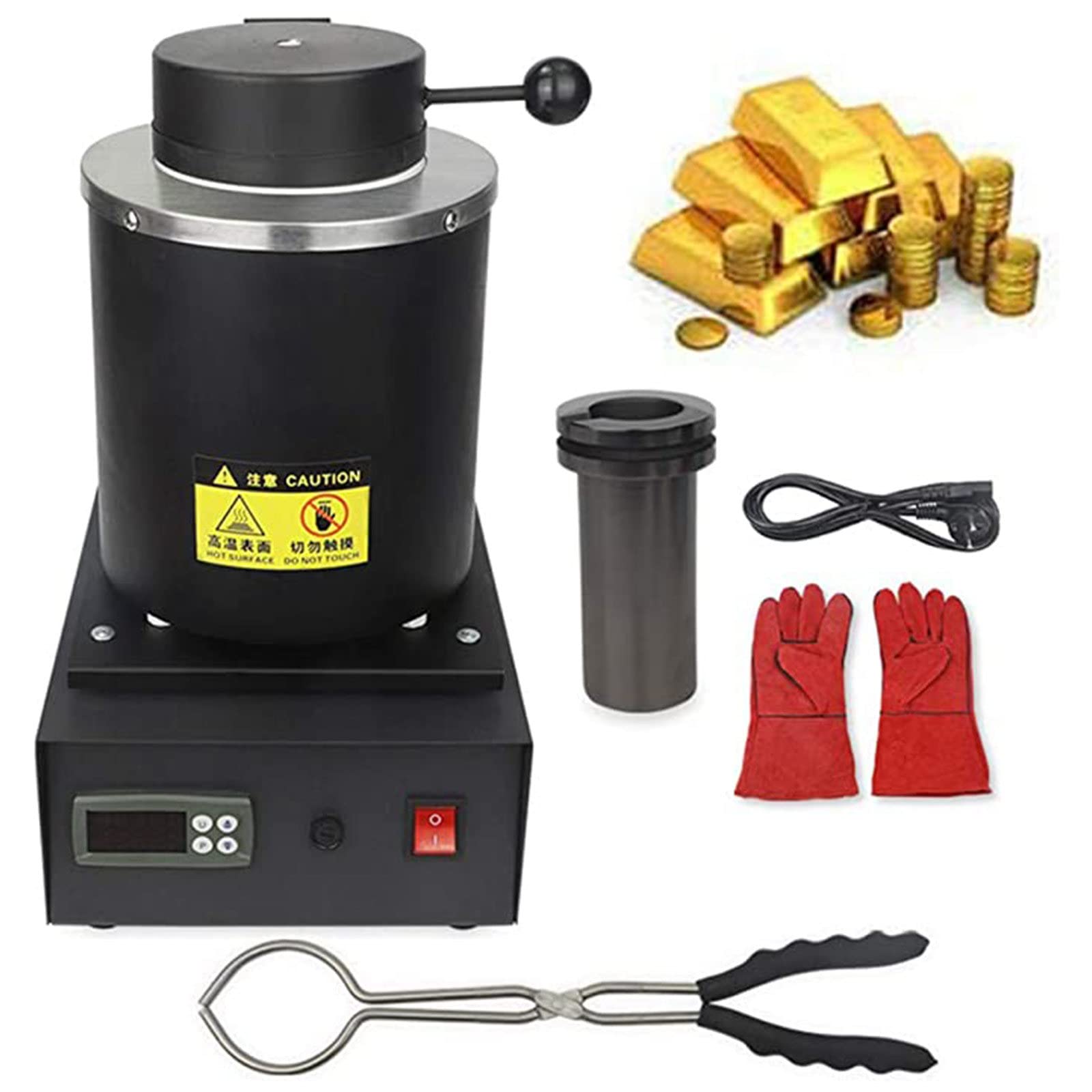 誘導溶解炉電気溶解炉金属卓上水冷インゴット