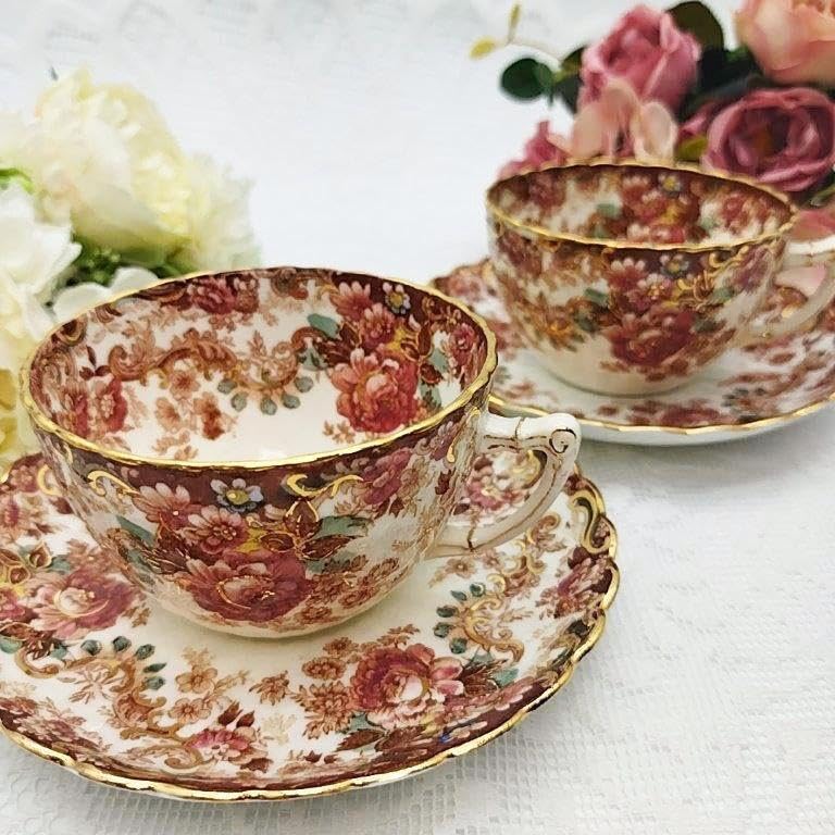 Amazon | 英国アンティーク サミュエルラドフォード 1890年頃 カップ