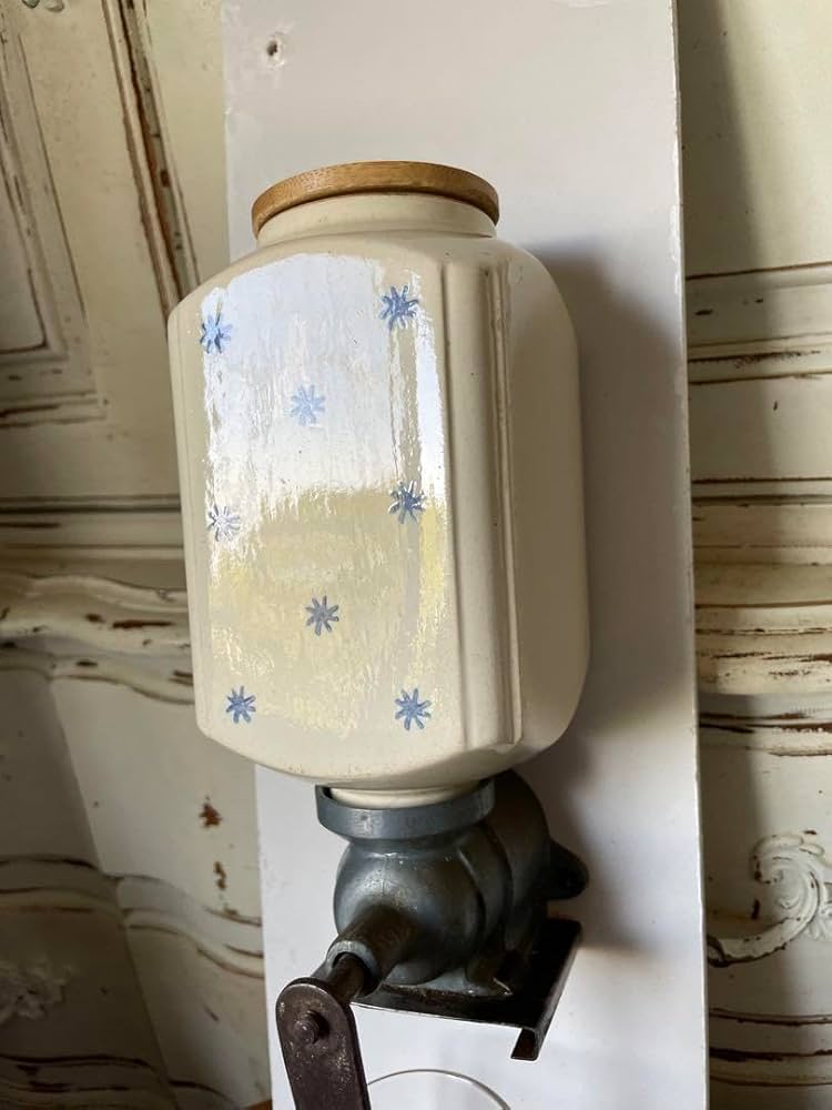 Amazon | フランス アンティーク 壁掛け コーヒーミル グラインダー