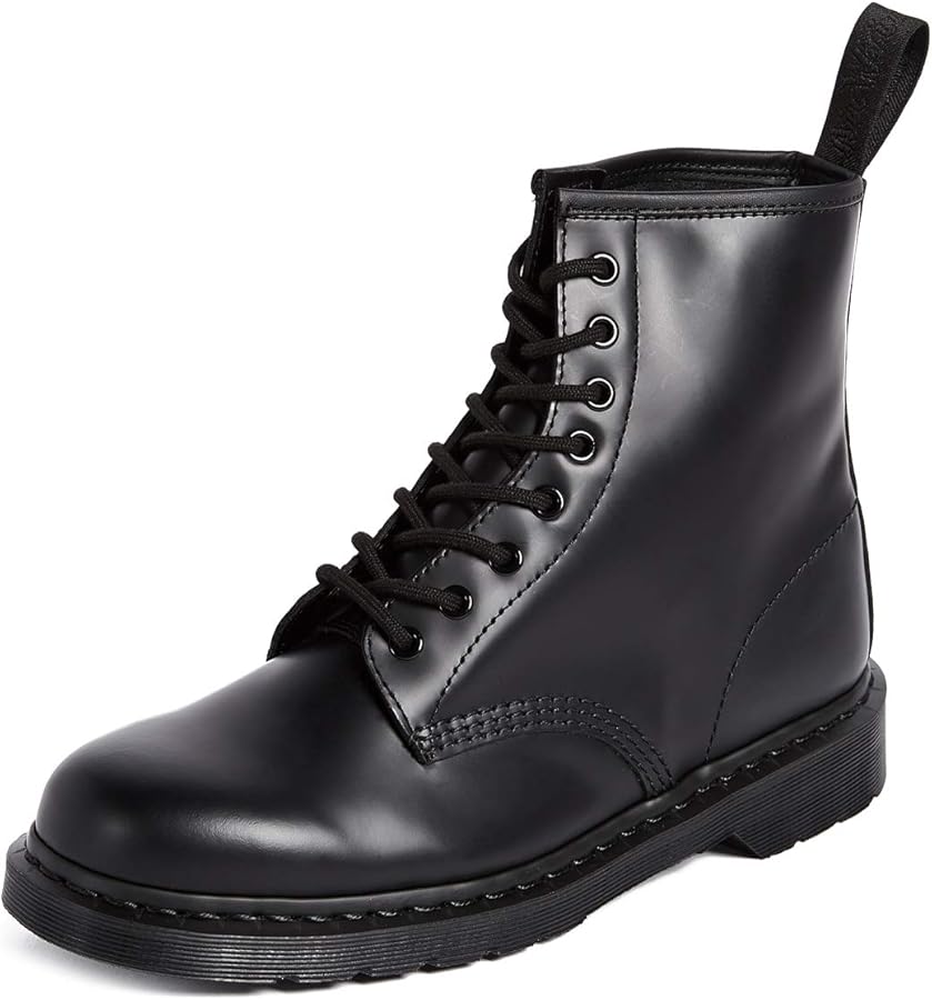 Amazon.com | Dr. Martens Unisex 1460 Mono Smooth Leather 8 Eye