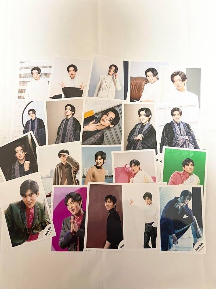 Amazon.co.jp: 目黒蓮 公式写真 約80枚 SnowMan 売り : おもちゃ