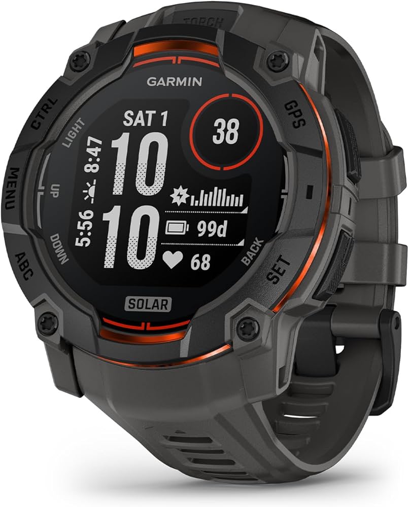 Amazon.com: Garmin Instinct® 3 50mm, Solar Charged Display, Rugged