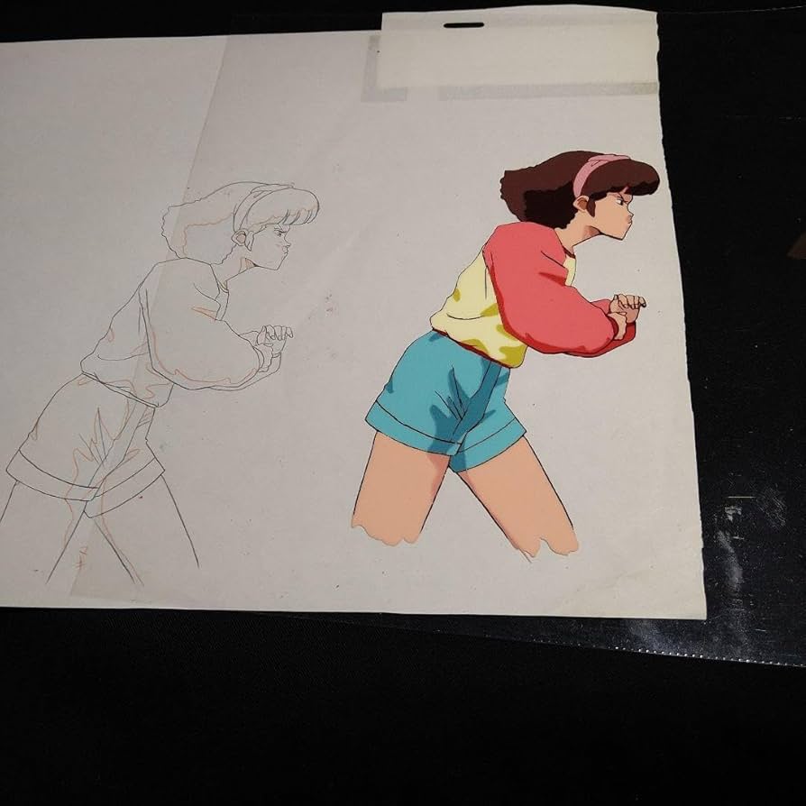 Amazon.co.jp: めぞん一刻 八神いぶき 劇場版セル画（上部カットあり