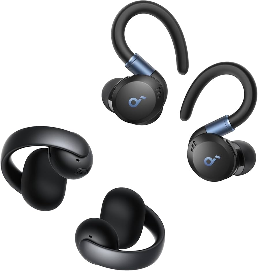 Amazon.com: Soundcore AeroClip by Anker Open-Ear Earbuds Clip-On