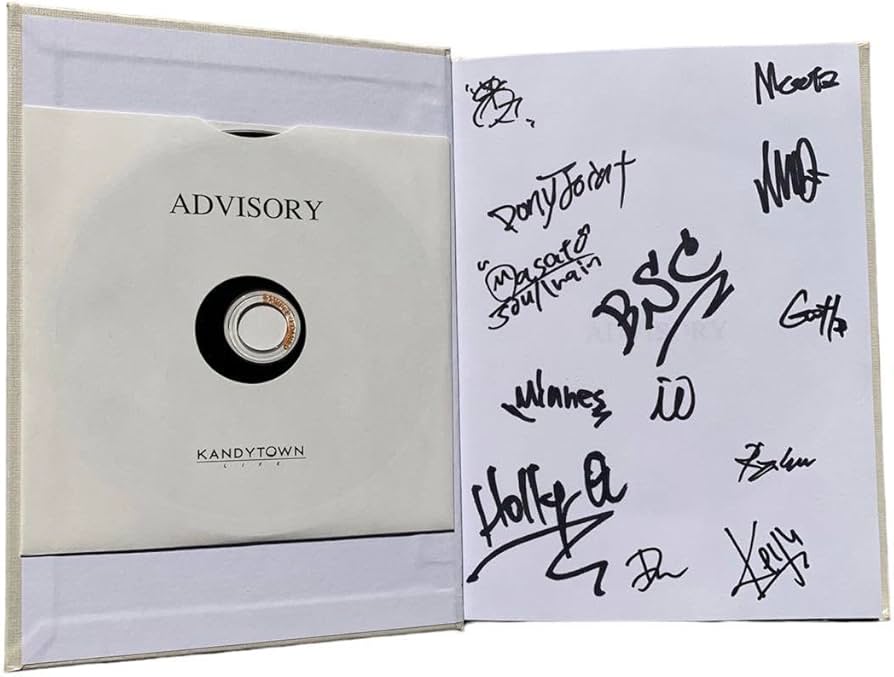 Amazon.co.jp: KANDYTOWN ADVISORY直筆サイン入り初回ポスター付き CD+