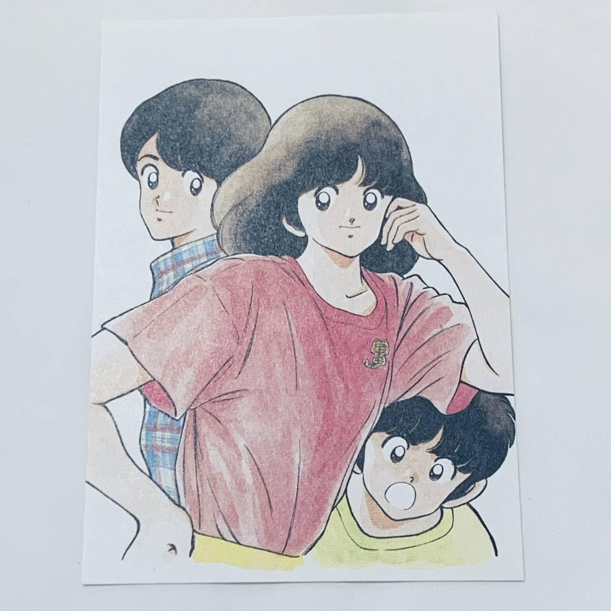 Amazon.co.jp: レア あだち充 タッチ ミニ複製原画 上杉達也 浅倉南