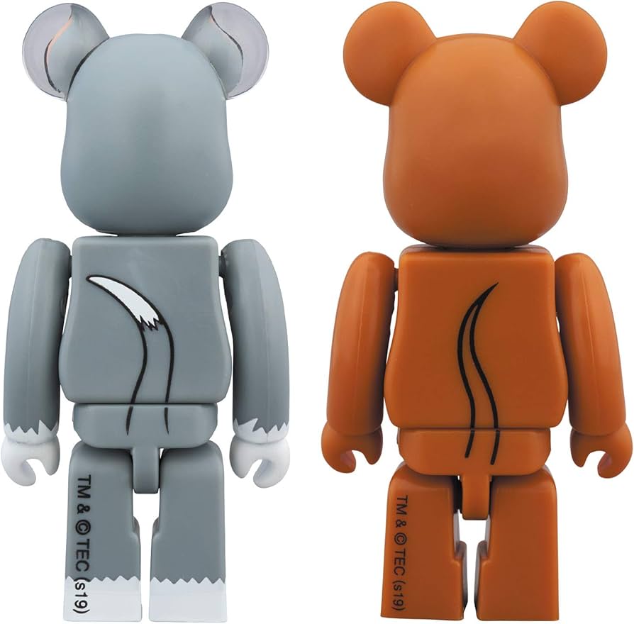 Amazon | メディコム・トイ ベアブリック トムとジェリー 2パック 各