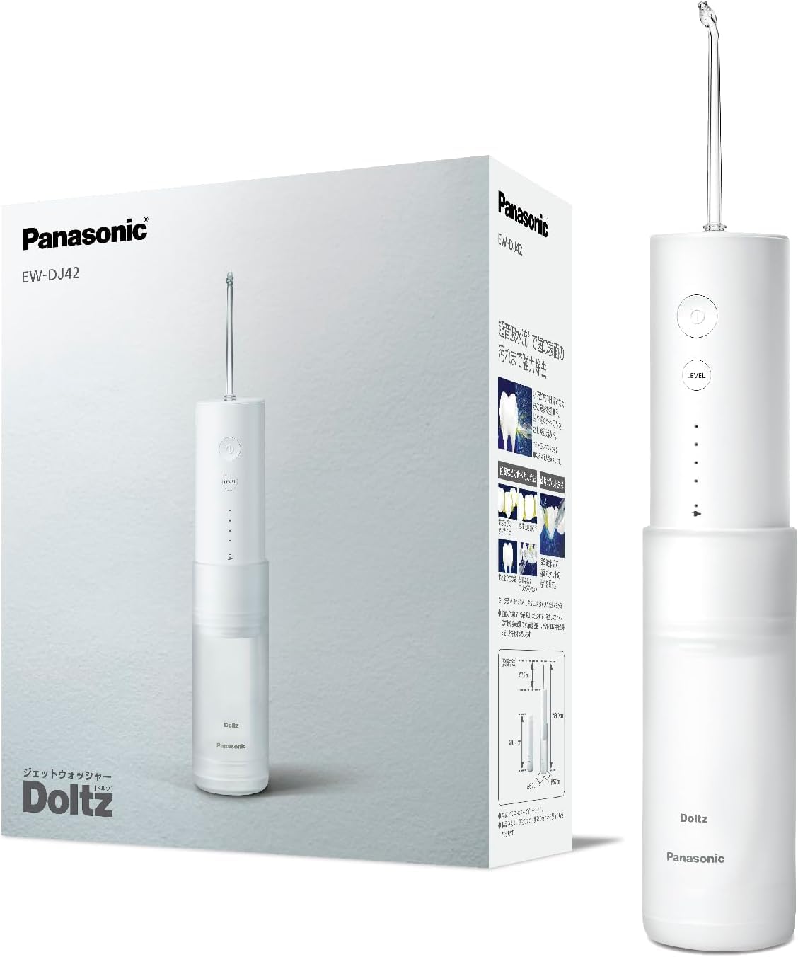 Panasonic EW-DJ42-W Electric Dental Flosser [Jet Washer Doltz