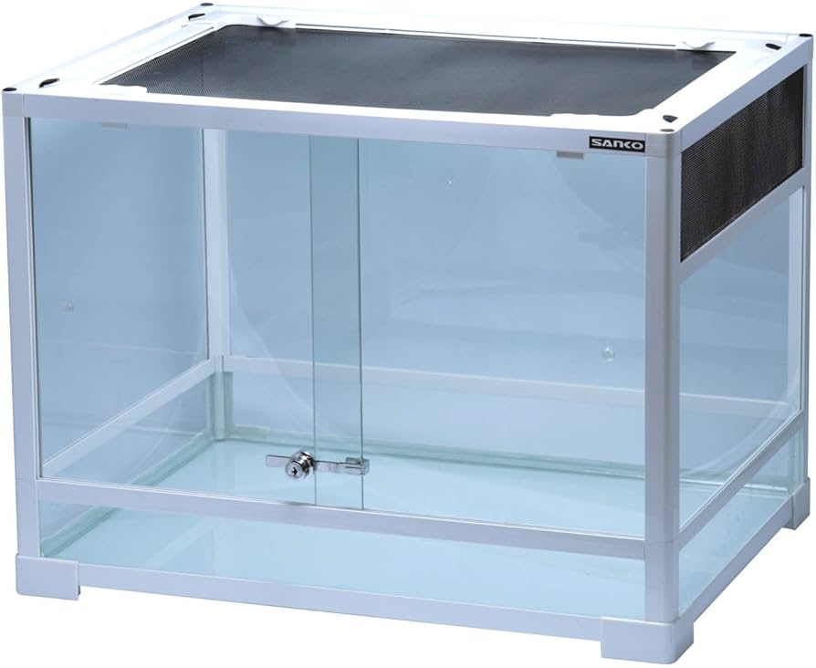Amazon | SANKO パンテオン ホワイト WH6045 | Sanko | 飼育ケース