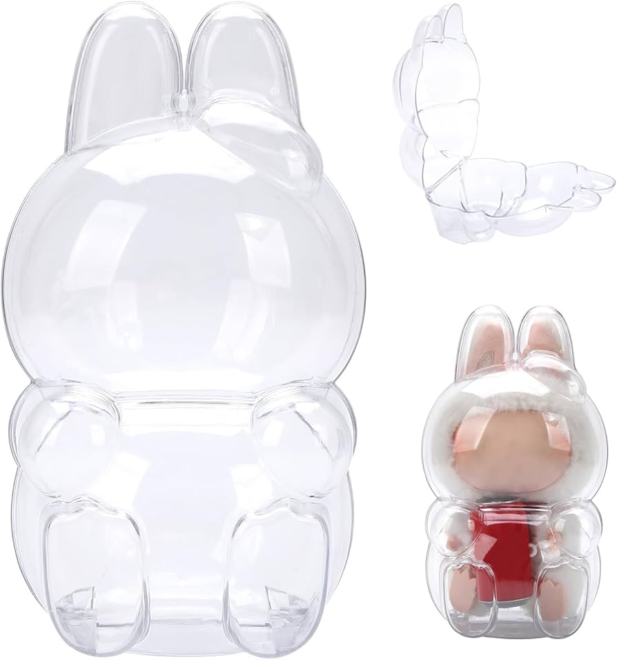 Amazon.co.jp: LABUBU に適合する ケース 透明 クリアカバー ラブブ