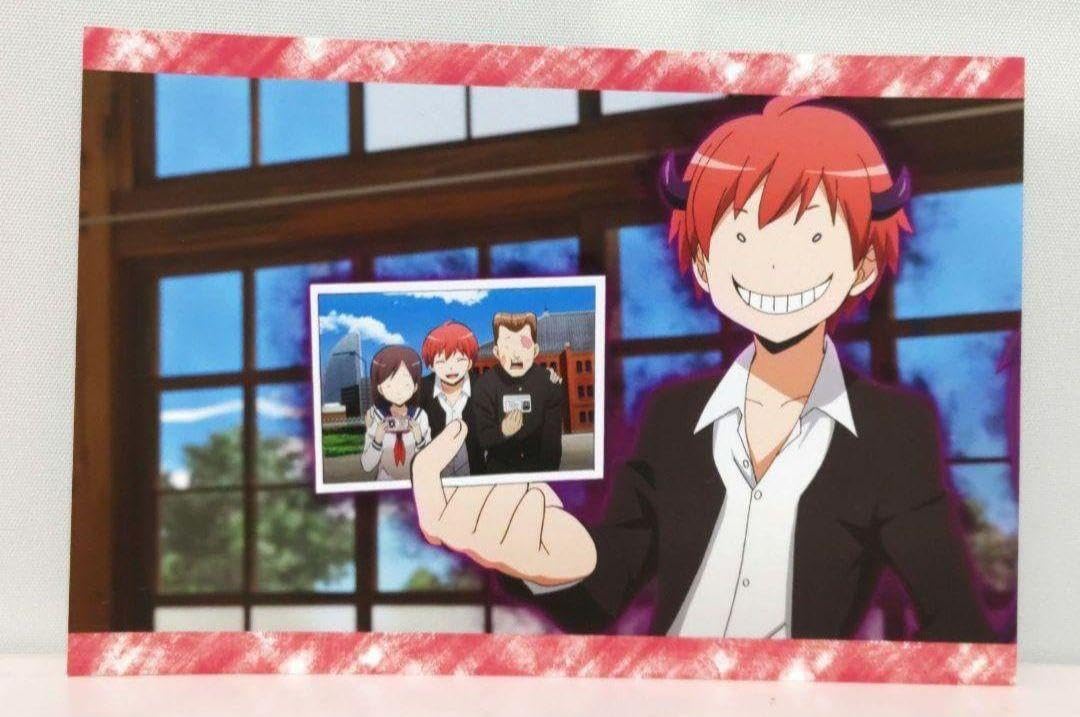 Amazon.co.jp: 暗殺教室 赤羽業 ポストカード カルマ : おもちゃ