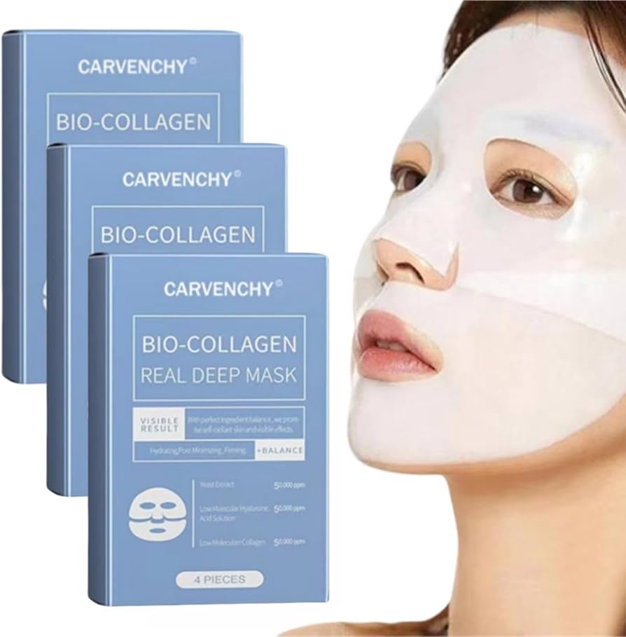 Amazon.co.jp: バイオコラーゲンリアルディープマスク(1箱に4錠入り