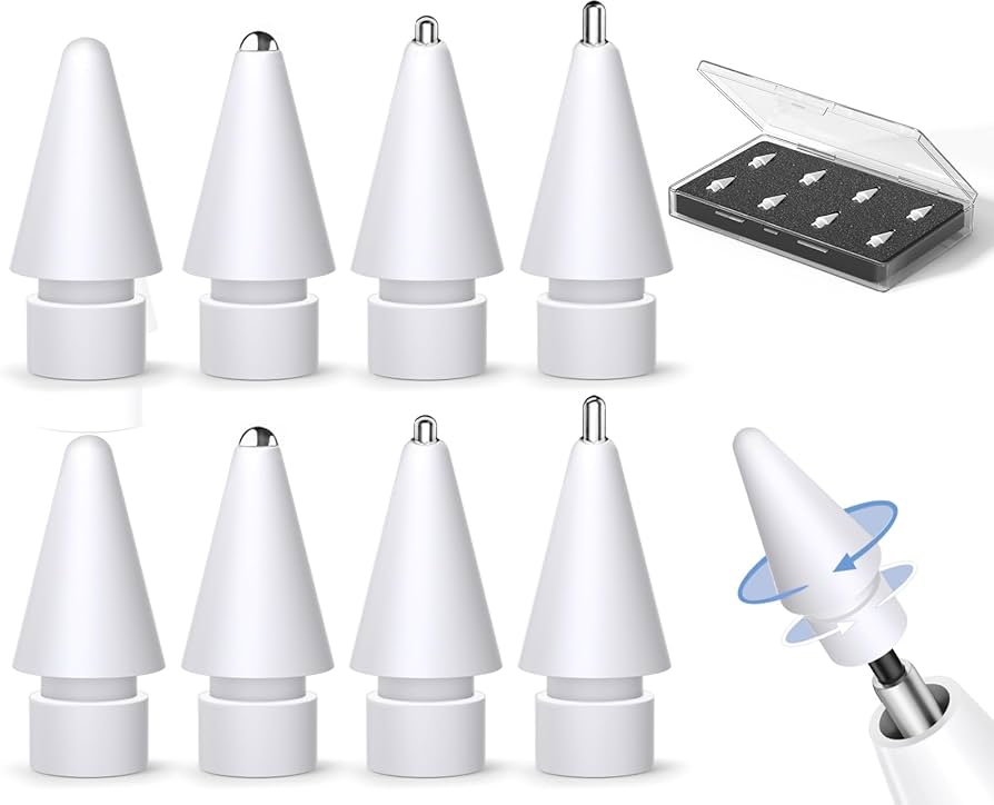 Amazon.com: Inesore 8 Pack for Apple Pencil Tips Replacement