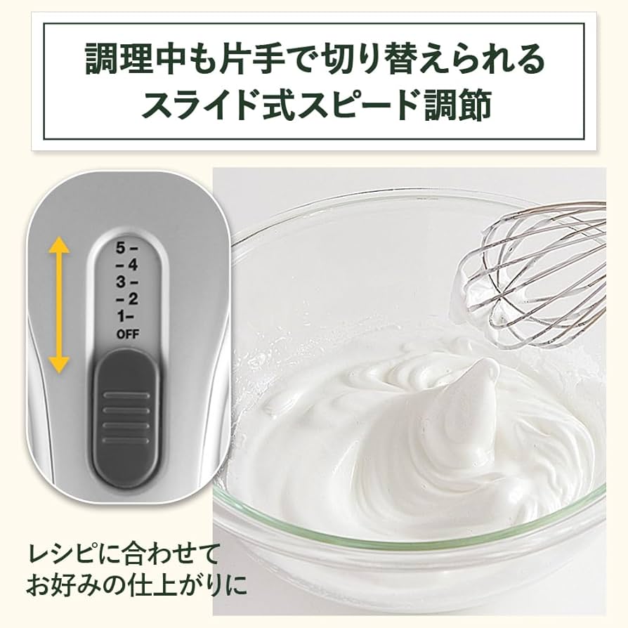 Amazon | Cuisinart (クイジナート) スマートパワー ハンドミキサー