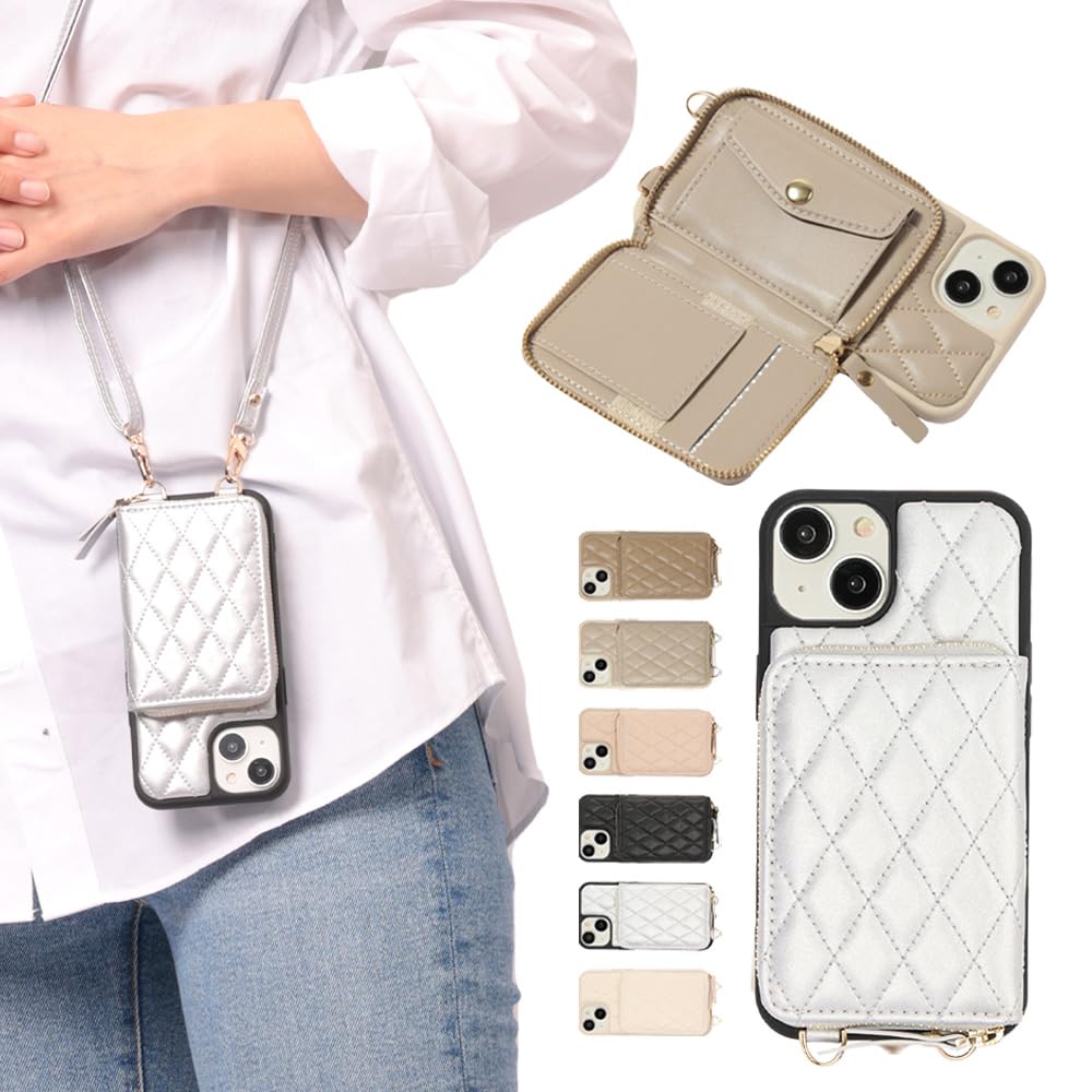 Amazon.co.jp: iPhone 17用のケース スマホケース ショルダー 手帳型