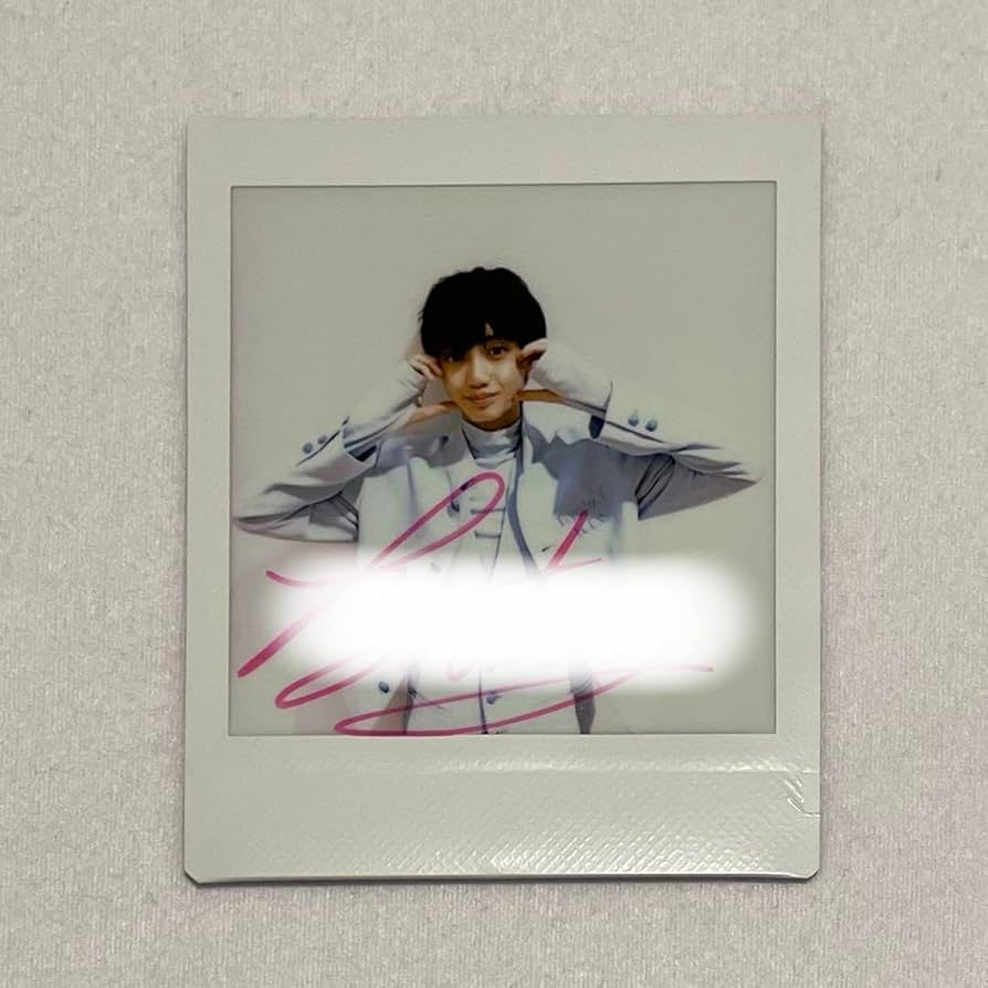 Amazon.co.jp: ICEx 山本龍人 サイン入りチェキ : おもちゃ