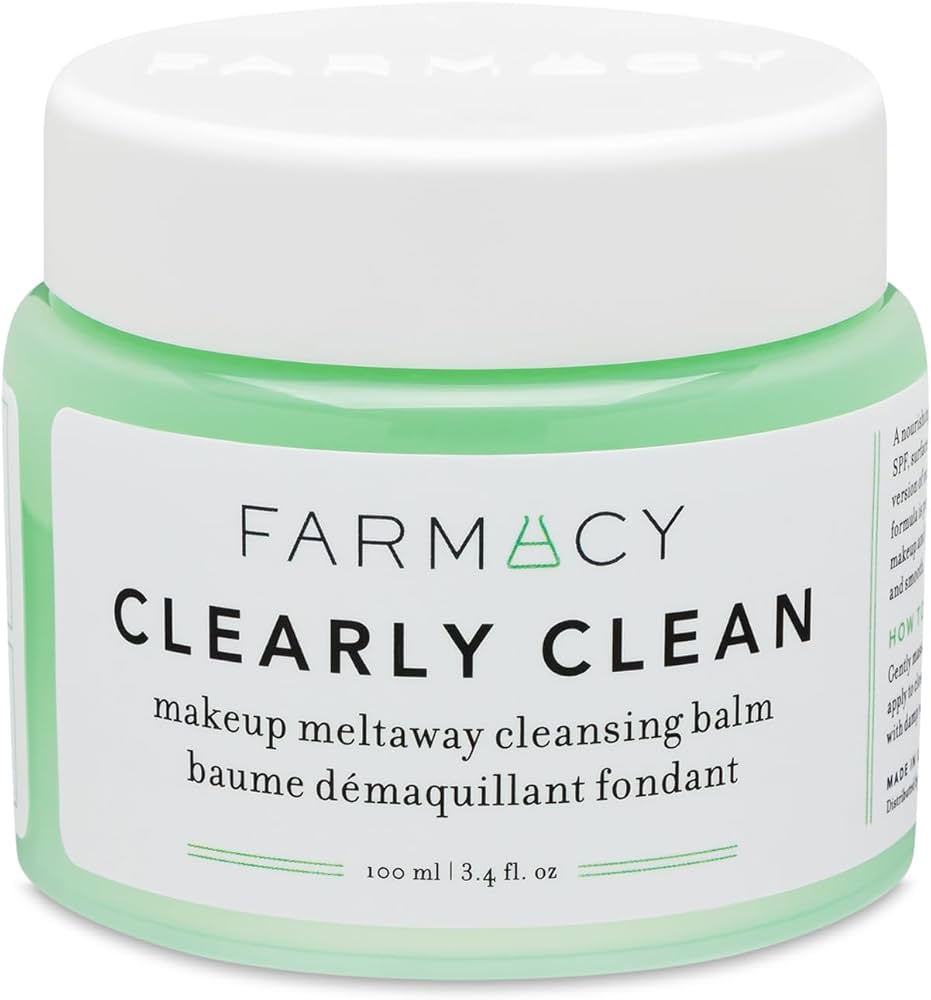 Amazon.com: Farmacy Makeup Remover Cleansing Balm - Clearly Clean